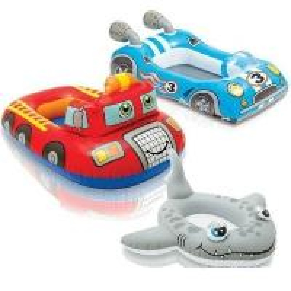 Плотик (24шт) надувний 3 вида 102-66 см