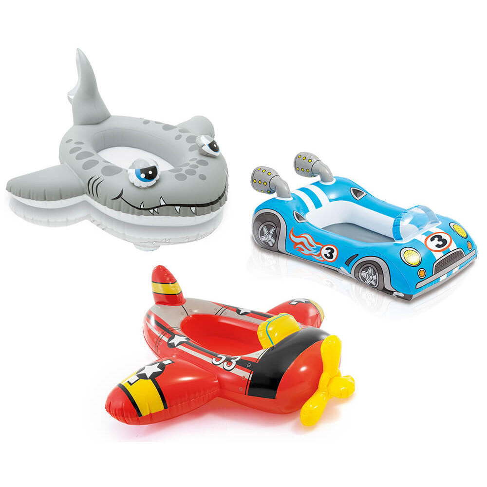 Плотик (24шт) надувний 3 вида 102-66 см