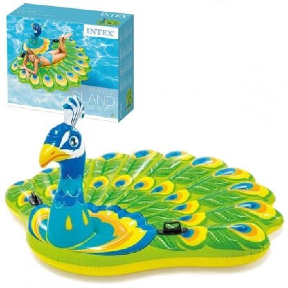 Плотик (4шт) Павич, 193-163-94см, ремкомплект, 6+, в кор-ці,