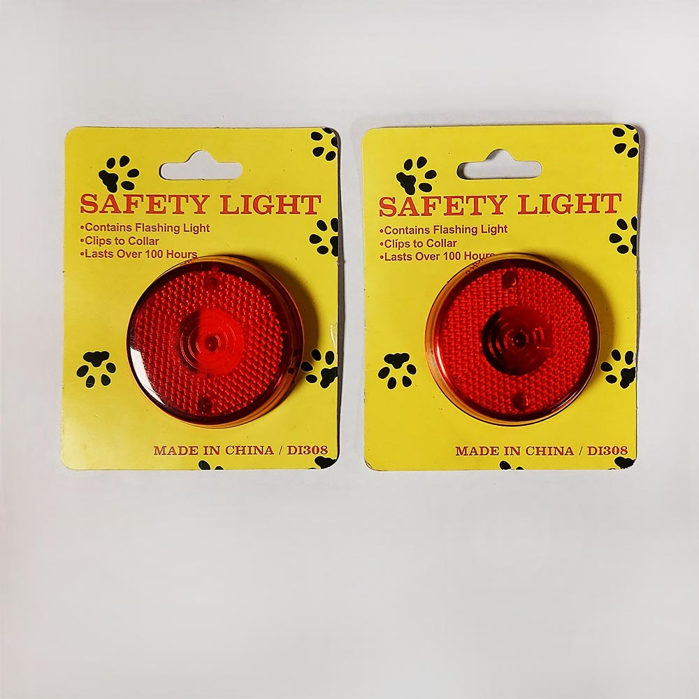 Катафот з мигалкою (1200 шт/10) на лисі 10-9-20см