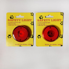 Катафот з мигалкою (1200 шт/10) на лисі 10-9-20см