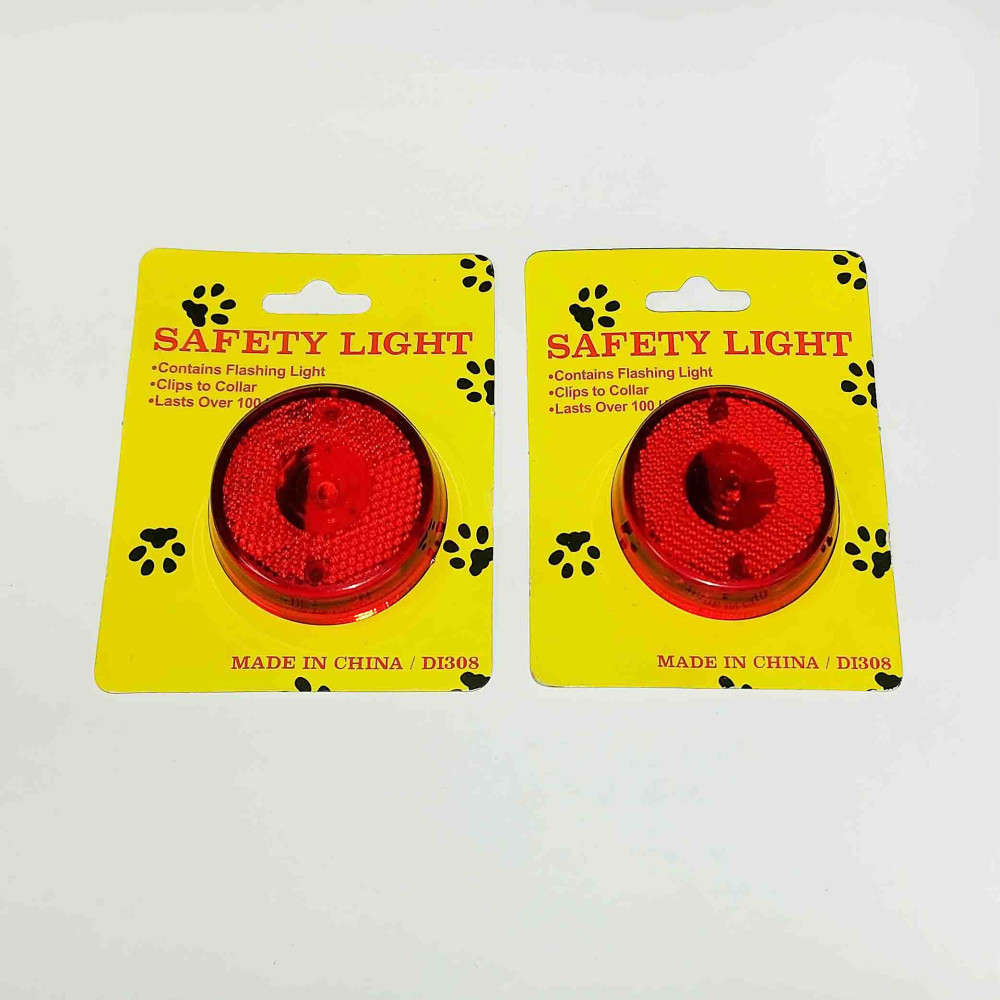 Катафот з мигалкою (1200 шт/10) на лисі 10-9-20см