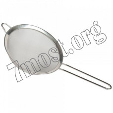 Друшлак нерж з руч широк. окант. діам. 12см (360шт)