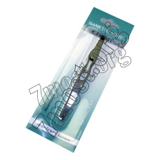 Пінцет (300шт) (уп.24шт) сталь нерж золот. -сріб. 2дир. сердце на листі 12шт в ср. пач.