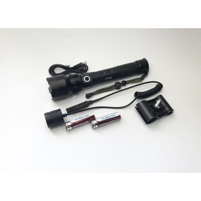 Ліхтарик WimpeX 160-P50 з виносною кнопкою на акумуляторі