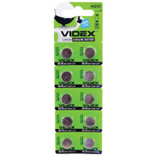 Батарейка Videx (LR1130) (ціна за блістер) BLISTER CARD 10 pcs