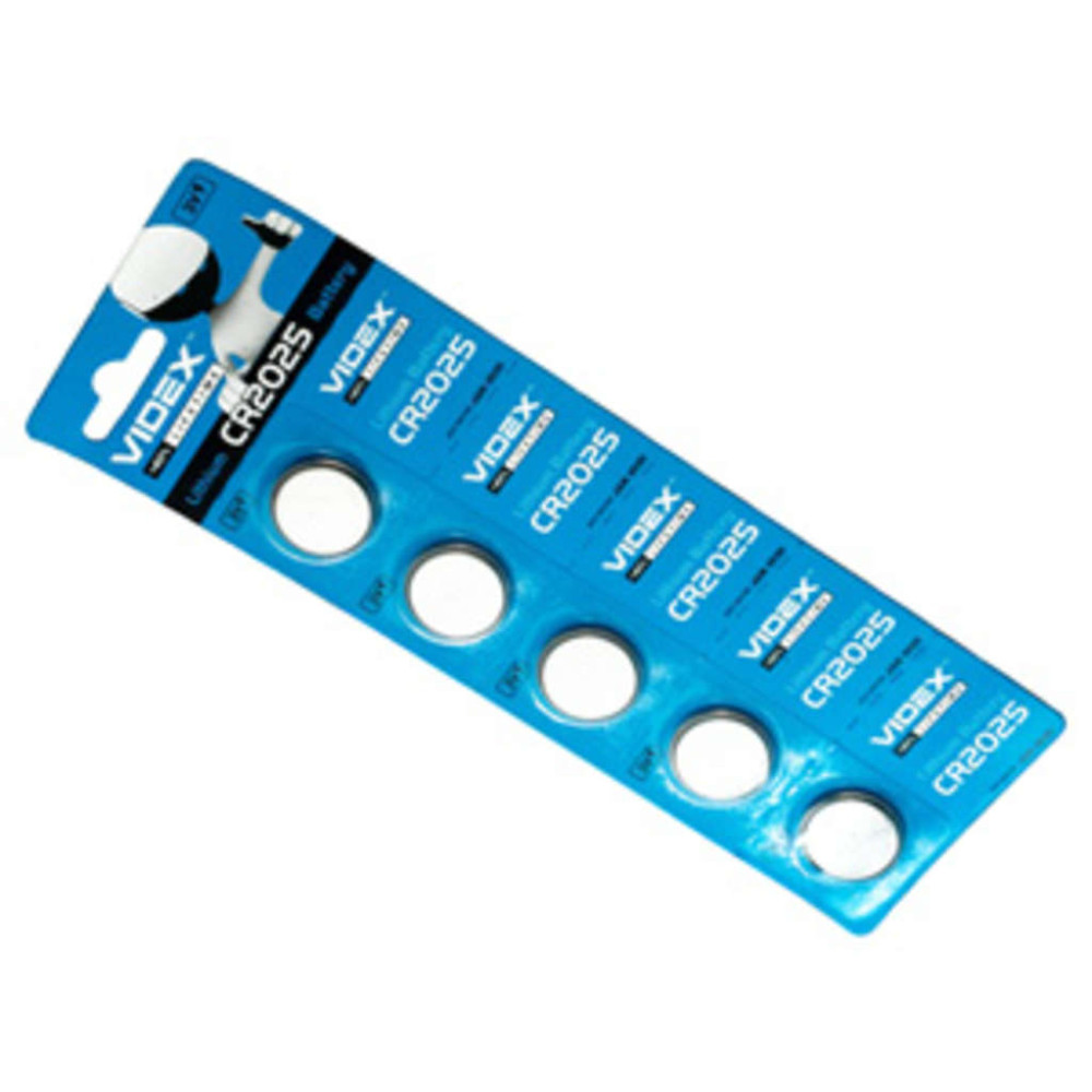 Батарейка Videx CR2025 5pcs (ціна за 1 шт BLISTER CARD