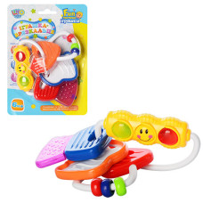 Брязкальце (96шт) гризунок, світло, на листі, 14-19,5см