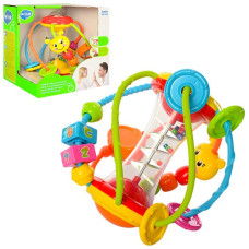 Гра (36шт) брязкальце-логіка, звук, дзеркальце, в кор-ці, 21-19-17см