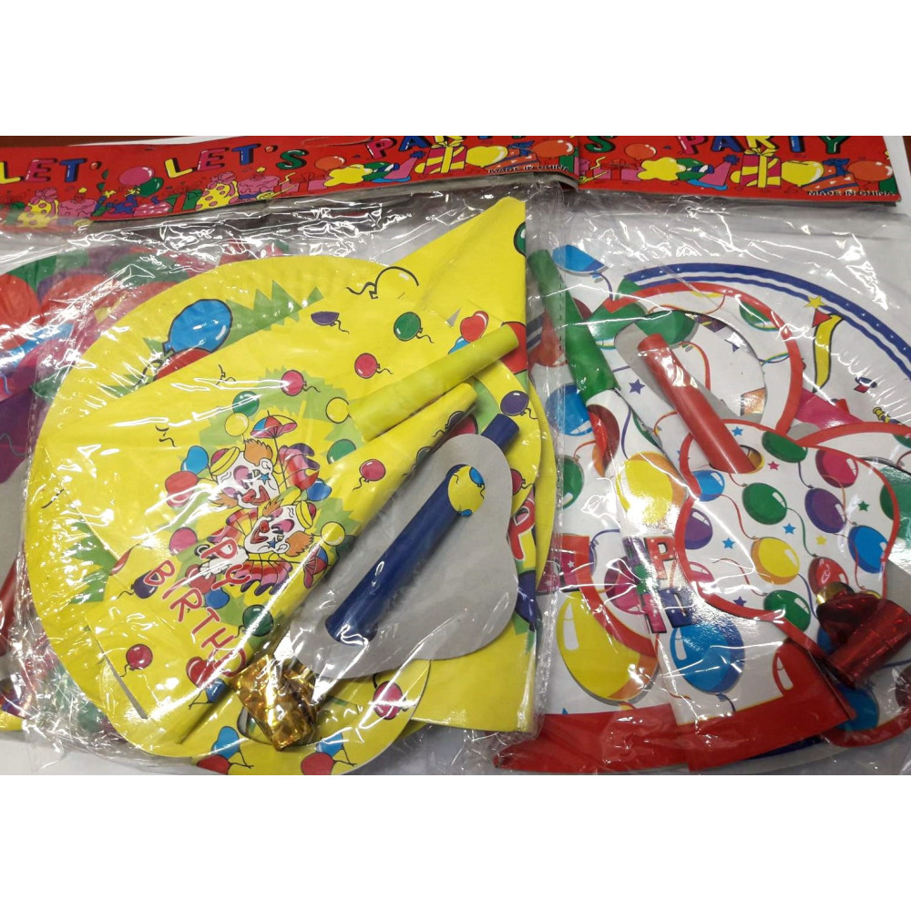 Святковий набір 5пр  (600шт)  (Ціна за 1 набір) кульк 27-10-20см