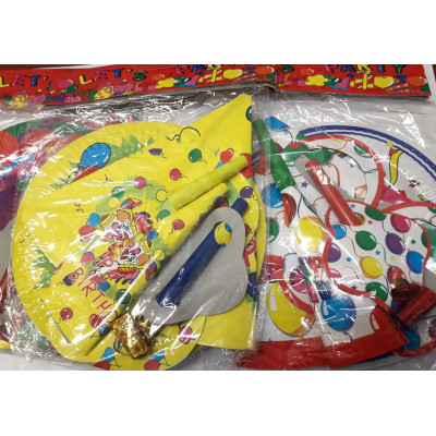 Святковий набір 5пр  (600шт)  (Ціна за 1 набір) кульк 27-10-20см