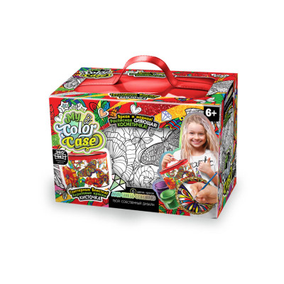 Набір креативної творчості "My Color Case" косметичка-розмальовка (5шт)COC-01-06