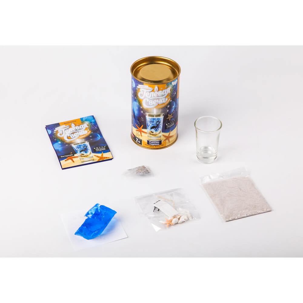 Набір креативної творчості "Гелева свіча" в тубусі (12шт)GS-02-01