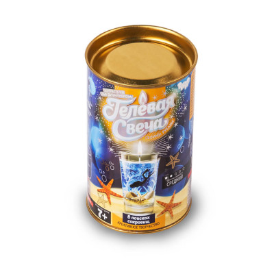 Набір креативної творчості "Гелева свіча" в тубусі (12шт)GS-02-01