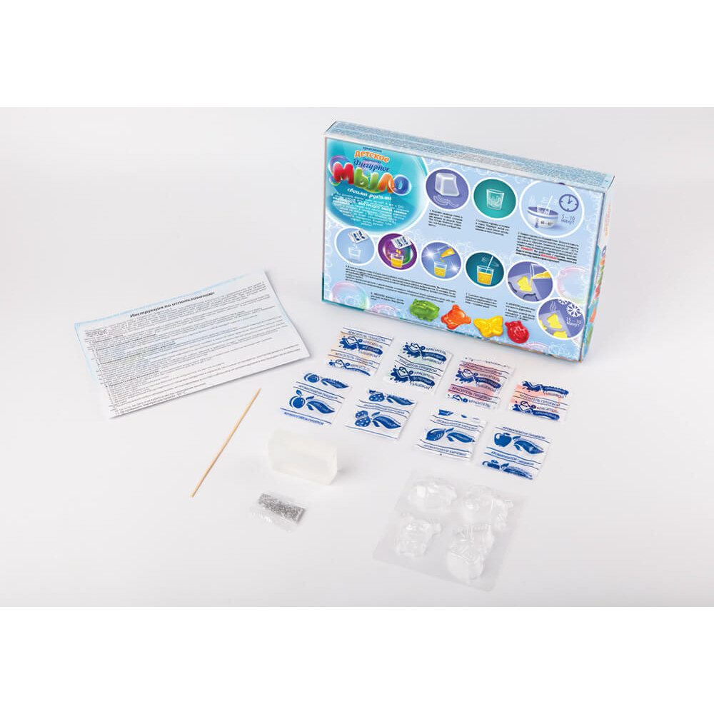 Набір креативної творчості "Дитяче Фігурне Мило" малий (12шт) DFM-01-01U