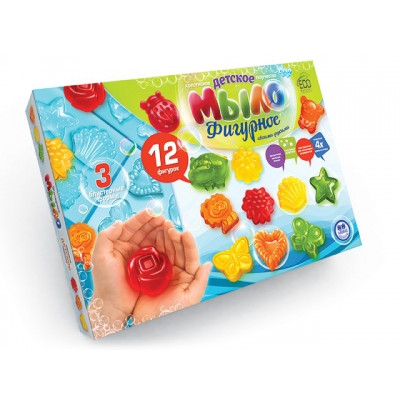 Набір креативної творчості "Дитяче Фігурне Мило" малий (12шт) DFM-01-01U