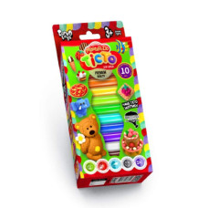 Набір креативної творчості "Тісто для ліпки "Master Do" коробка 10 кольорів*40г укр (20шт) TMD-02-02