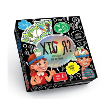 Гра настільна вікторина "ХТО Я?" укр. (6шт), HIM-02-02