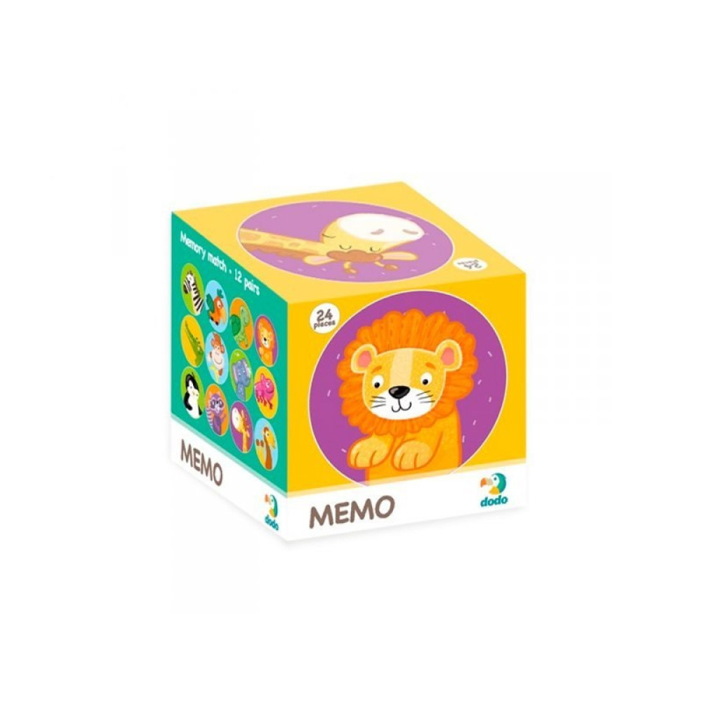 Настільна гра Мемо Дикі Тваринки 300157