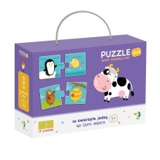 Пазл 24 ел "Хто Що Їсть" 300118