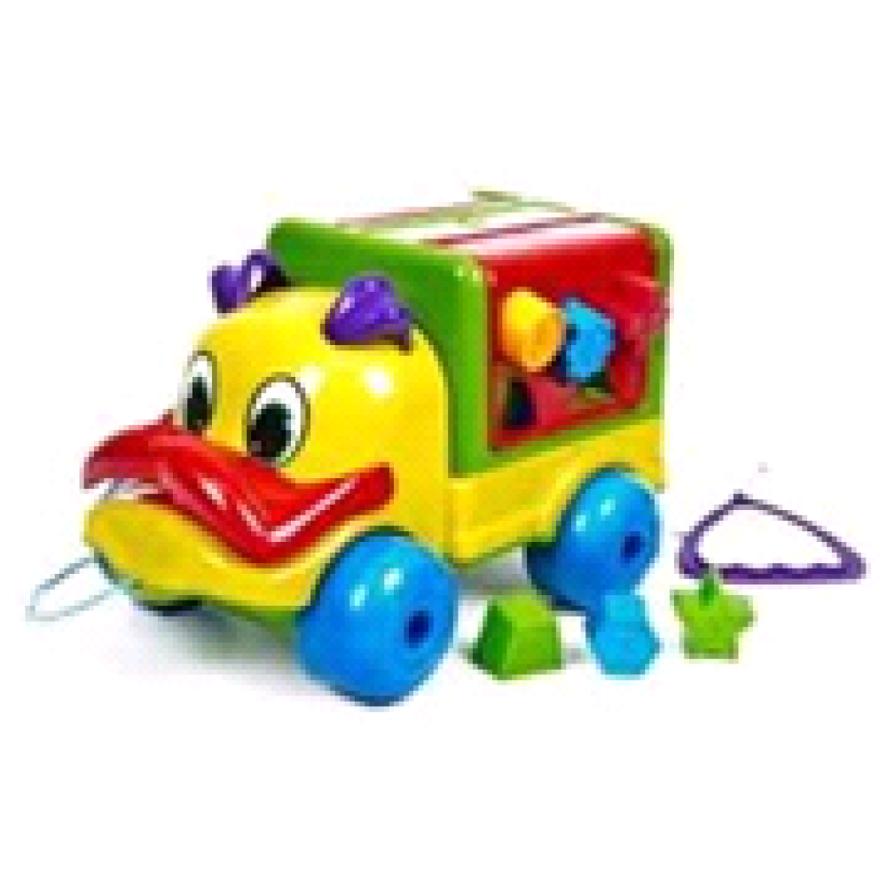 Каталка "Песик", сортер, зі шнурочком (10шт)