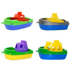 Корабель, катер буксир ,  9*16см, 4 вида (40шт)