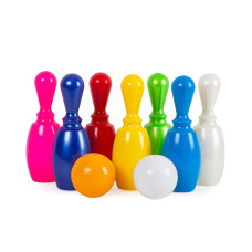 Кеглі малюки 7 шт + 2 кулі 024-2