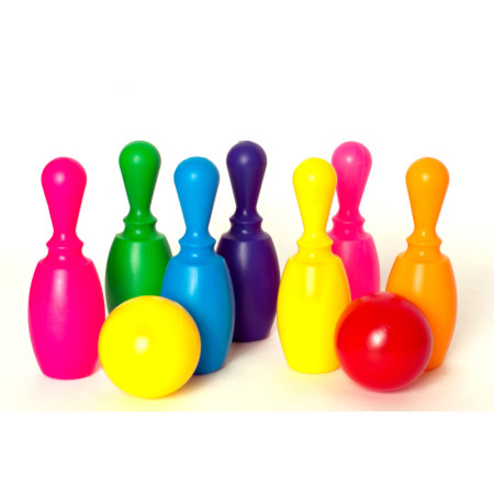 Кеглі малюки 7 шт + 2 кулі 024-2