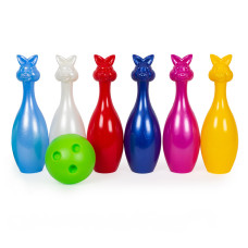 Кеглі Зайці 6 + 1 куля  Бамсік 023