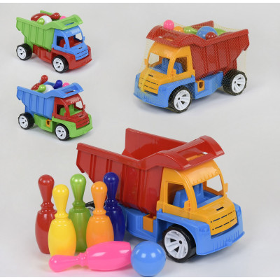 Вантажівка Алекс бамс+ кеглі малі»