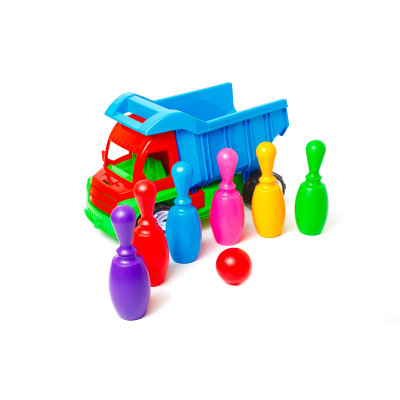 Вантажівка Алекс бамс+ кеглі малі»