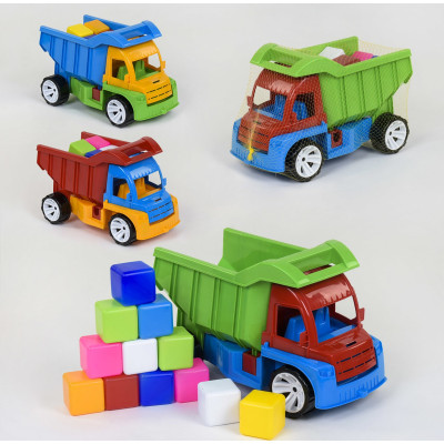 Вантажівка Алекс бамс+ кубики малі» 38-22-27