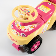 Машинка-каталка "Автошка” (1шт) "Вінкс" з муз рулем на укр мові , пісня, розказує ПДР
