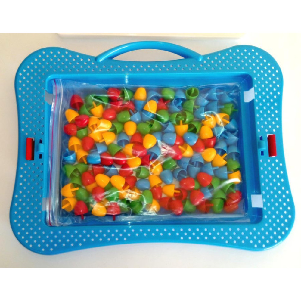 Мозаїка 6"в картонні коробці  Технок 140дет 3381