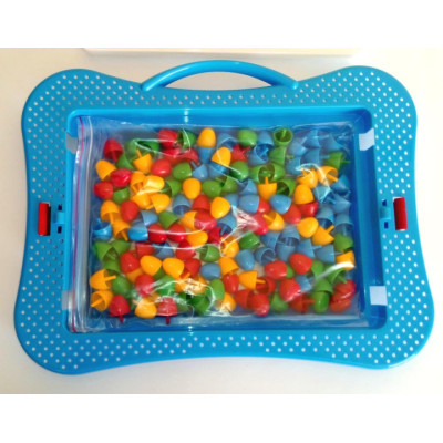 Мозаїка 6"в картонні коробці  Технок 140дет 3381