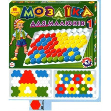 Мозаїка для малюків 1 в картонні коробці  (80 ел.) 2063