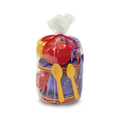 Набір посуду (18 пр) в пакеті YU-P180163