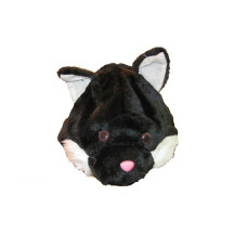 Маска-шапка "Кіт" (100шт) 2-а кольори (чорний,білий)