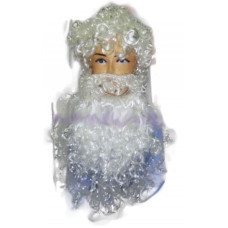 Парик з бородою Діда Мороза