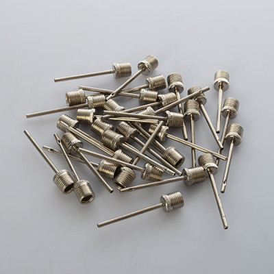 Голка  ЦІНА ЗА УПАКОВКУ 100ШТ  (10000шт) для надування м'ячів, метал, в кульку, 9-11-3см