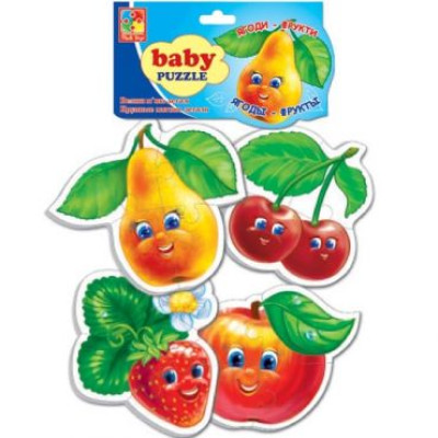 Бебі пазли "Фрукти" VT1106-77 (укр)