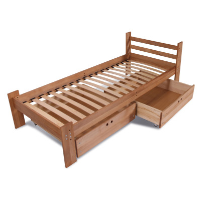 Ліжко односпальне Privat middle під матрац 1900х700 вис бильця 700 мм 04-202