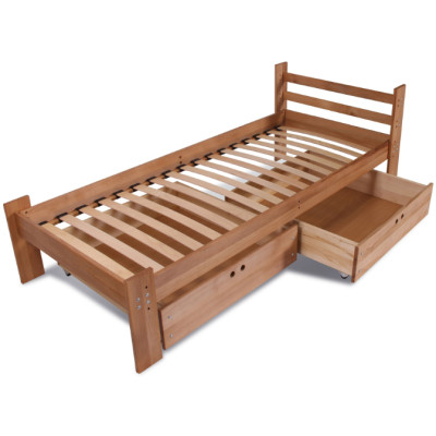 Ліжко односпальне Privat middle під матрац 1900х700 вис бильця 700 мм 04-202