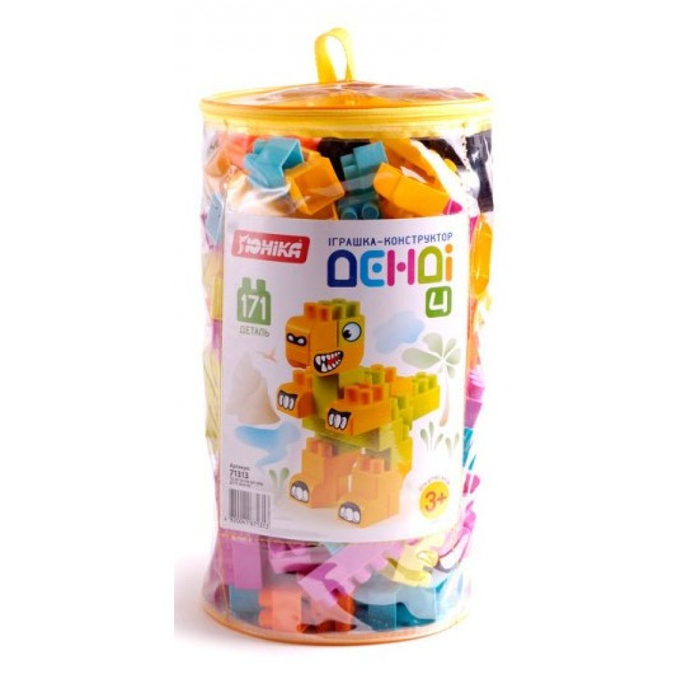 Конструктор "ДЕНДІ 4" (162 дет) пакет YU-D471313