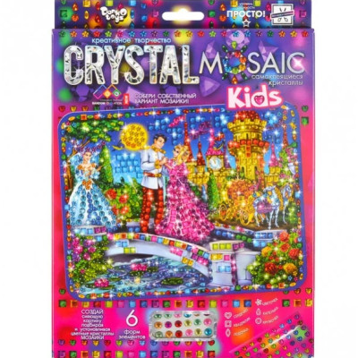 Набір креативної творчості "CRYSTAL MOSAIC KIDS"CRMk-01-01-10