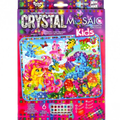 Набір креативної творчості "CRYSTAL MOSAIC KIDS"CRMk-01-01-10