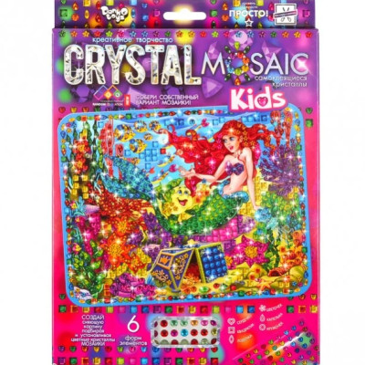 Набір креативної творчості "CRYSTAL MOSAIC KIDS"CRMk-01-01-10