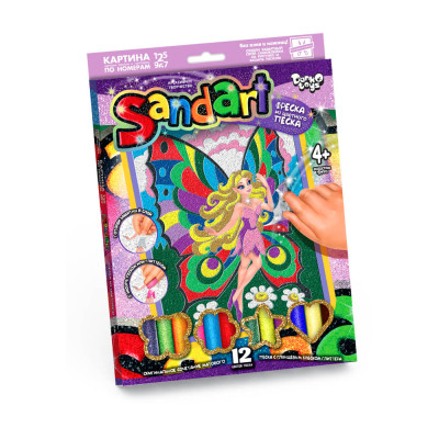 Набір креативної творчості SA-01-01-09 "Фреска із піску "Sand Art"