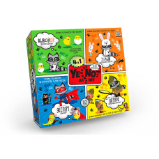 Карткова гра  YEN-02-01U "YENOT ДаНетки" 4в1 укр. (10)