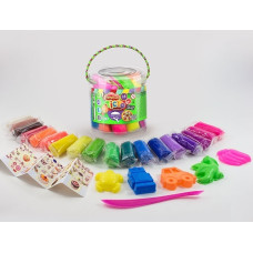 Набір креативної творчості "Тісто для ліпки "Master Do" туба 12+1 кольорів укр (12) TMD-01-06